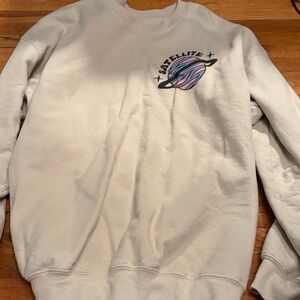 Gildan women’s Harry Styles Satellite Crewneck Sweater with Graphic